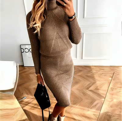 Comfortable Knitted Jumper Dress