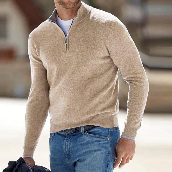 Erik – Premium Zip-Up Sweater