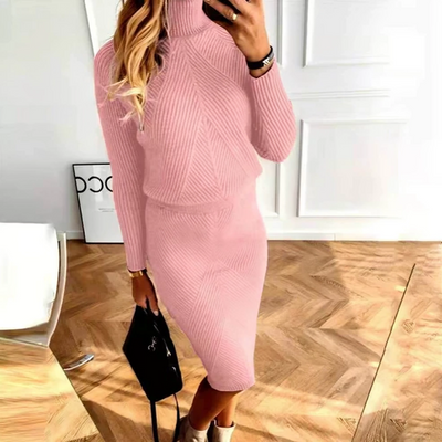 Comfortable Knitted Jumper Dress