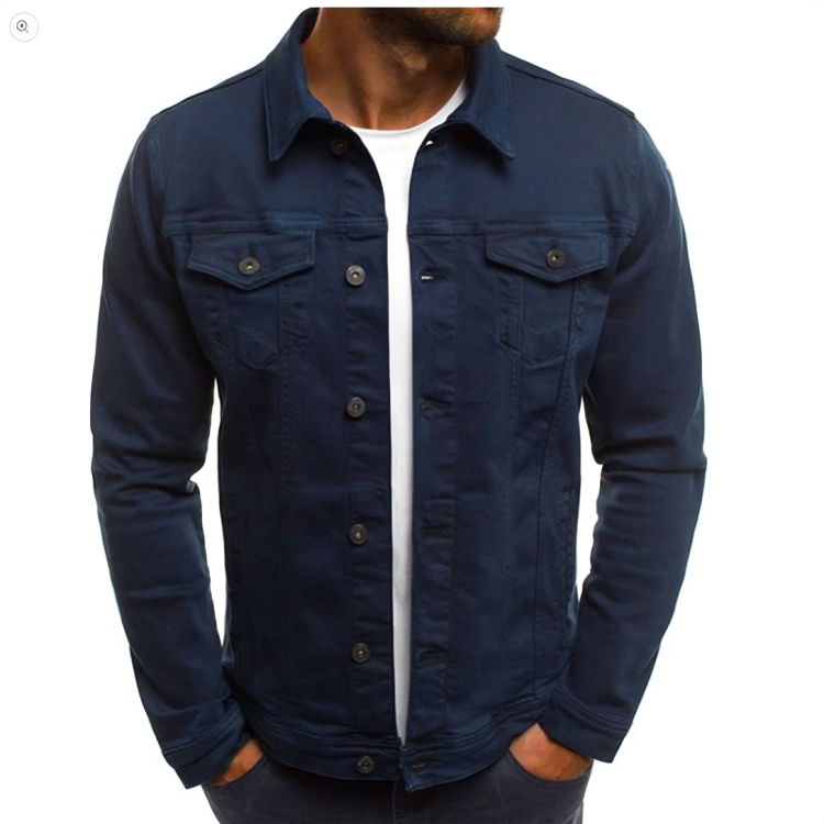 Liam - Classic Men's Denim Jacket