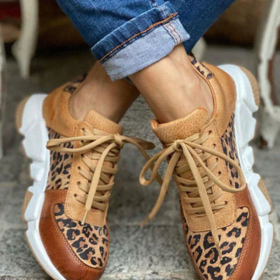 Crissa | Comfortable Leopard Sneakers